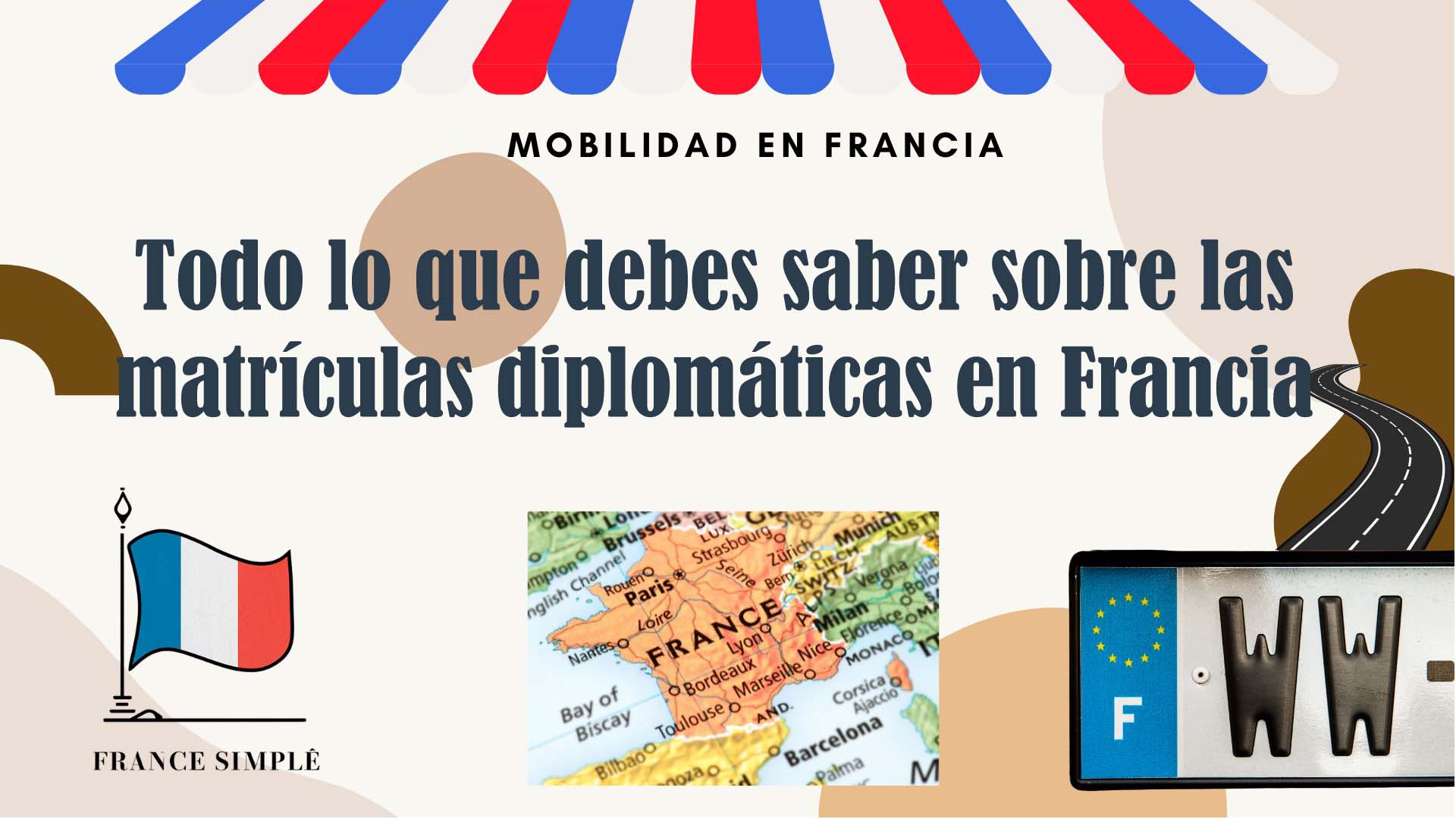 Todo lo que debes saber sobre las matrículas diplomáticas en Francia
